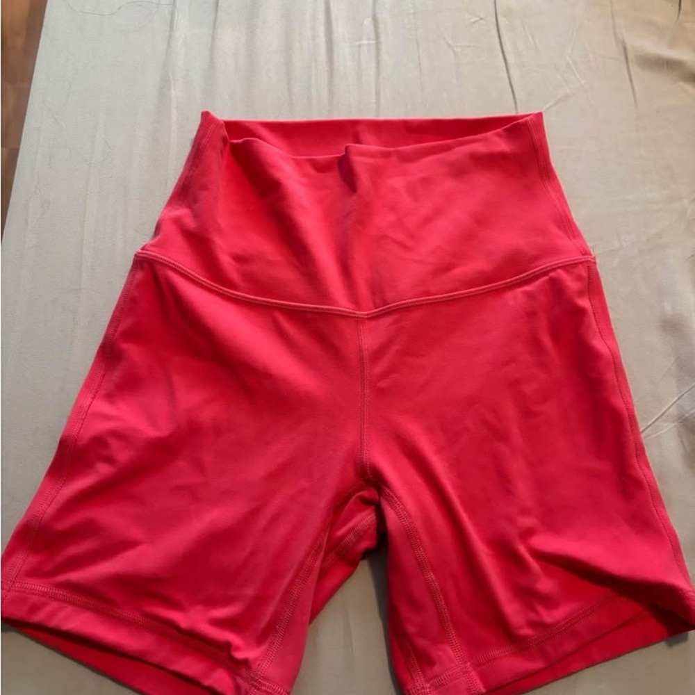 Lululemon Align Hot Pink High-Waisted Shorts (Size: 4)
